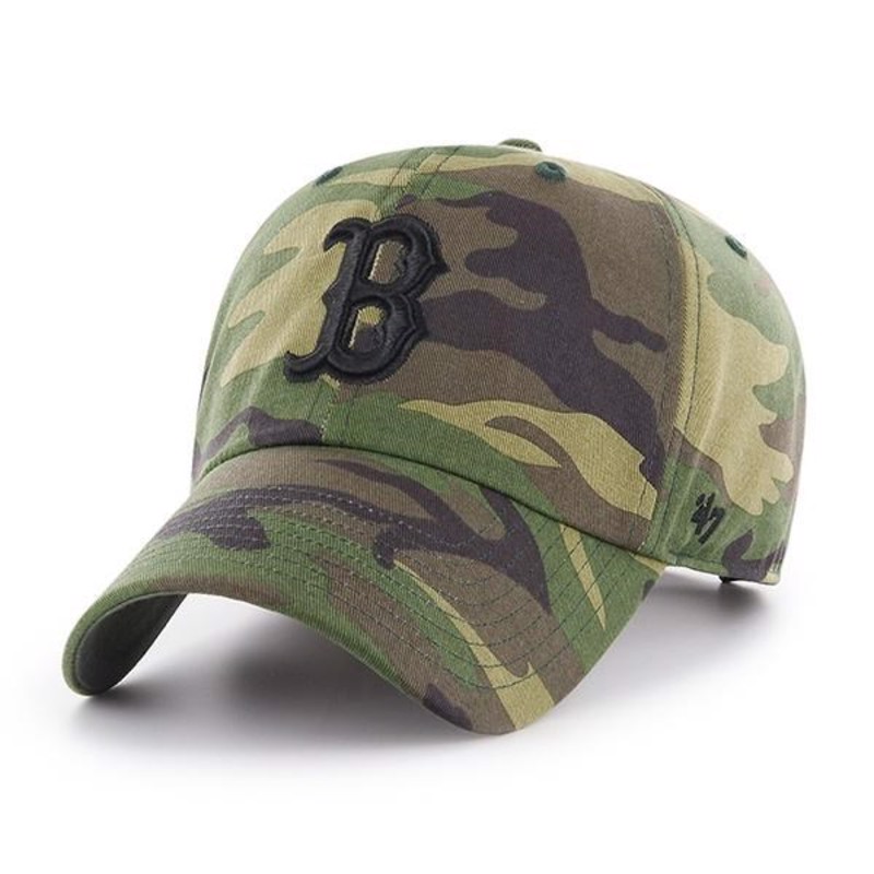 MLB Boston Red Sox Camo Unwashed '47 CLEAN UP
