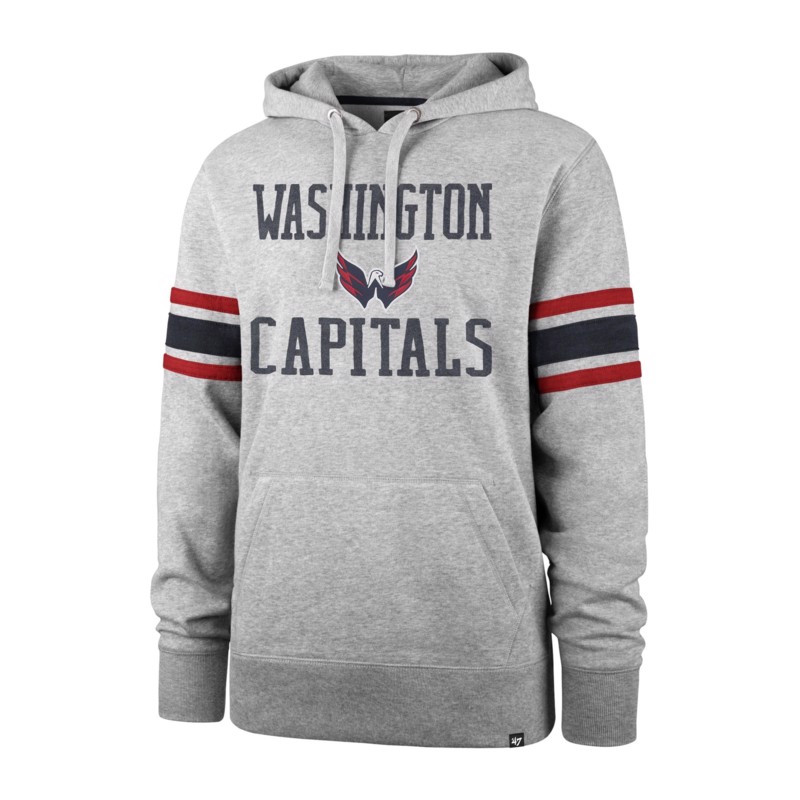 NHL Washington Capitals Double Block ’47 Sleeve Stripe Hood