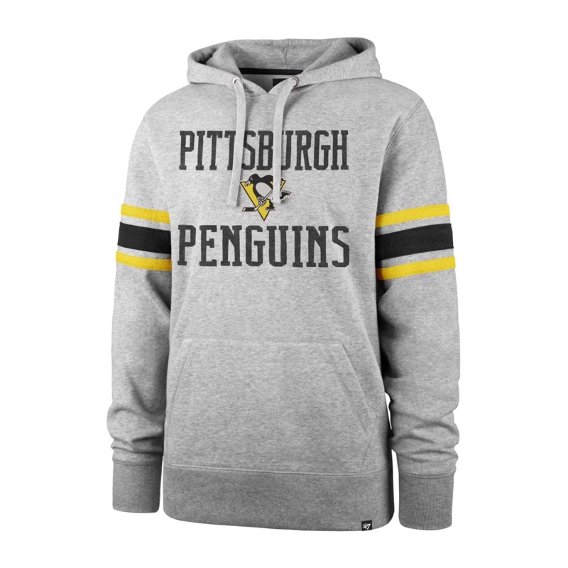 NHL Pittsburgh Penguins Double Block ’47 Sleeve Stripe Hood