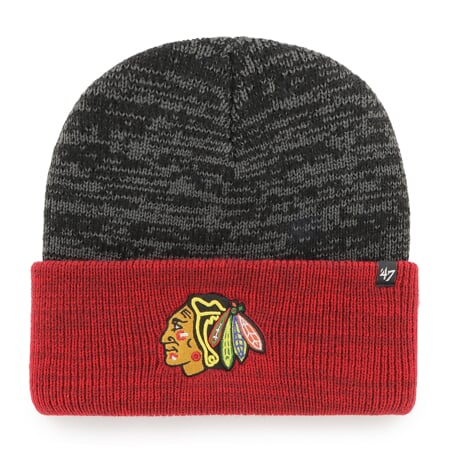 NHL Chicago Blackhawks Two Tone Brain Freeze '47 CUFF KNIT