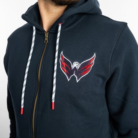 NHL Washington Capitals Back Check ’47 MORRIS Full Zip Hood