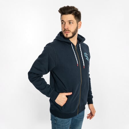 NHL Seattle Kraken Back Check ’47 MORRIS Full Zip Hood