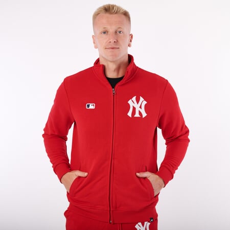 MLB New York Yankees Embroidery ’47 Helix Track Jacket