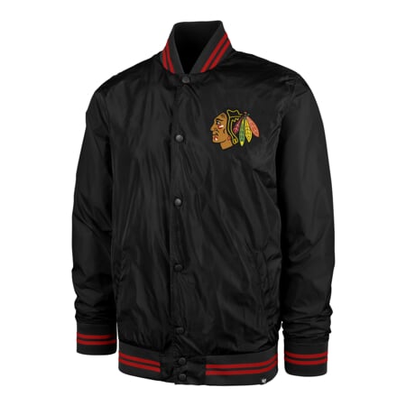 NHL Chicago Blackhawks Core Poly Fill ’47 DRIFT Track Jacket