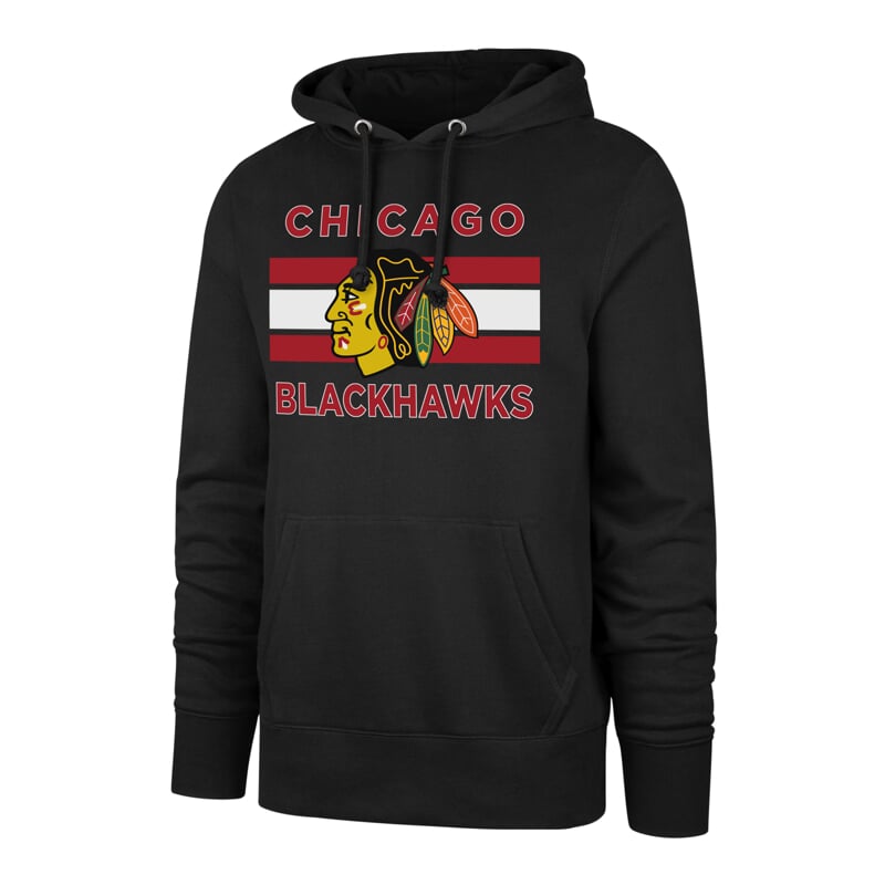 NHL Chicago Blackhawks ’47 BURNSIDE Pullover Hood