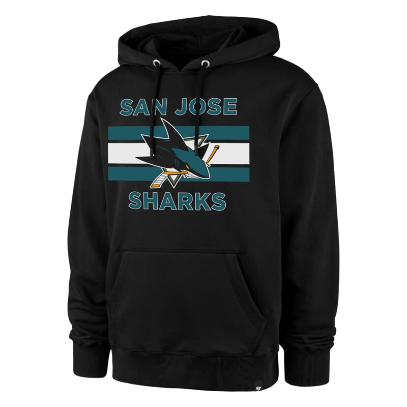 NHL San Jose Sharks ’47 BURNSIDE Pullover Hood