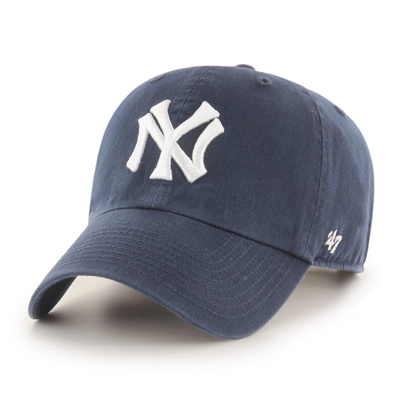 MLB Cooperstown New York Yankees '47 CLEAN UP w/ No Loop Label