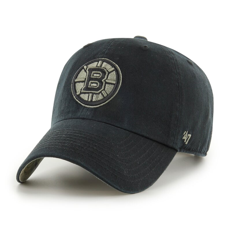 NHL Boston Bruins Ballpark Camo ’47 CLEAN UP
