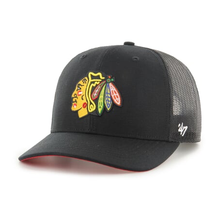 NHL Chicago Blackhawks Black Ballpark '47 TRUCKER