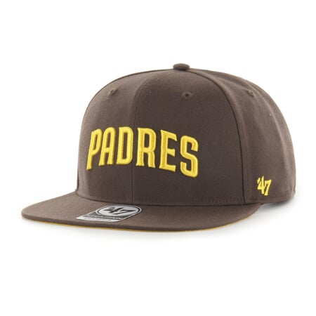 MLB San Diego Padres No Shot Script Under ’47 CAPTAIN