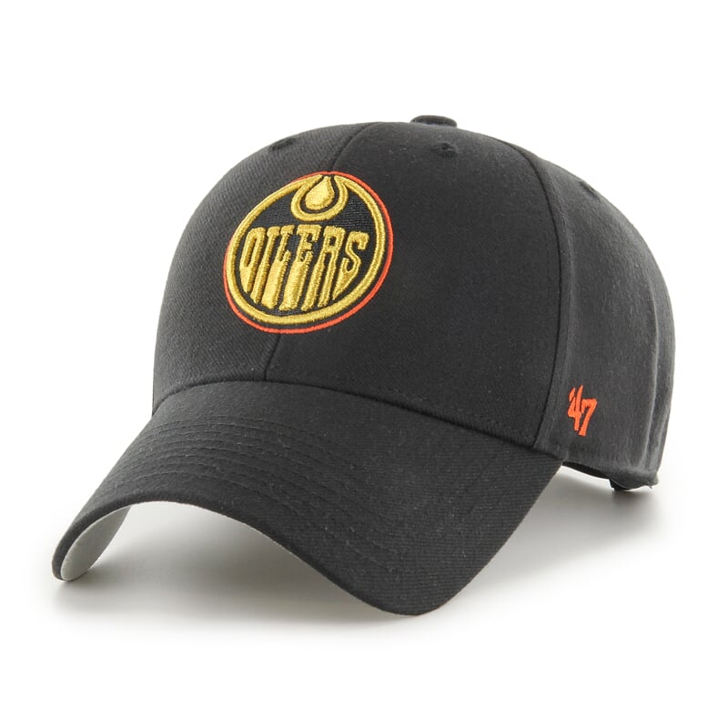 NHL Edmonton Oilers Black Meta